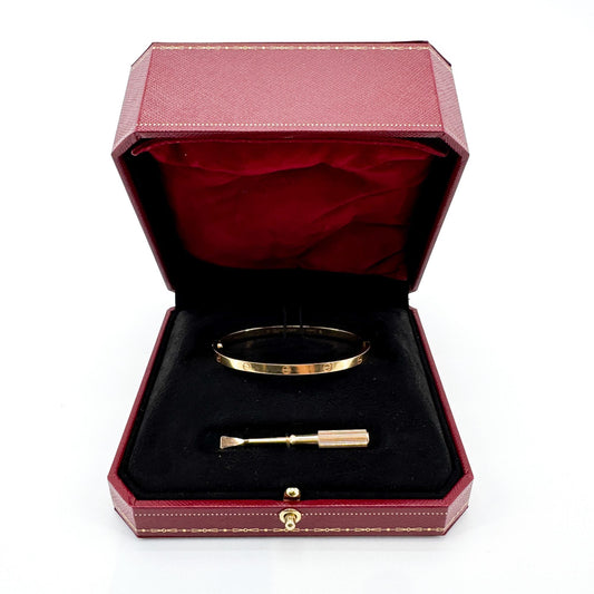 Cartier Love Bracelet Small Yellow Gold