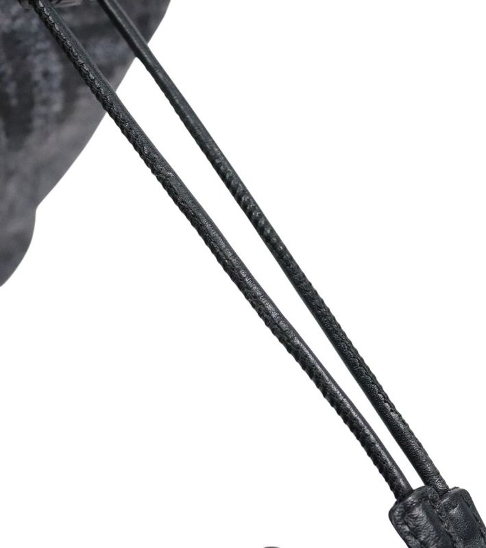 Chanel Gray Deauville Bucket Bag