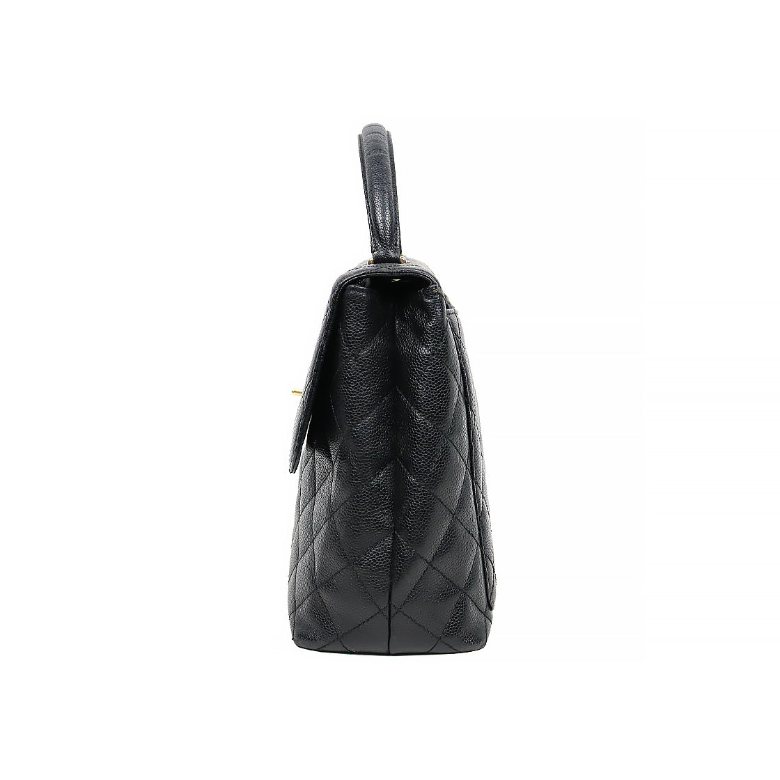 Chanel Black Caviar Coco Handle