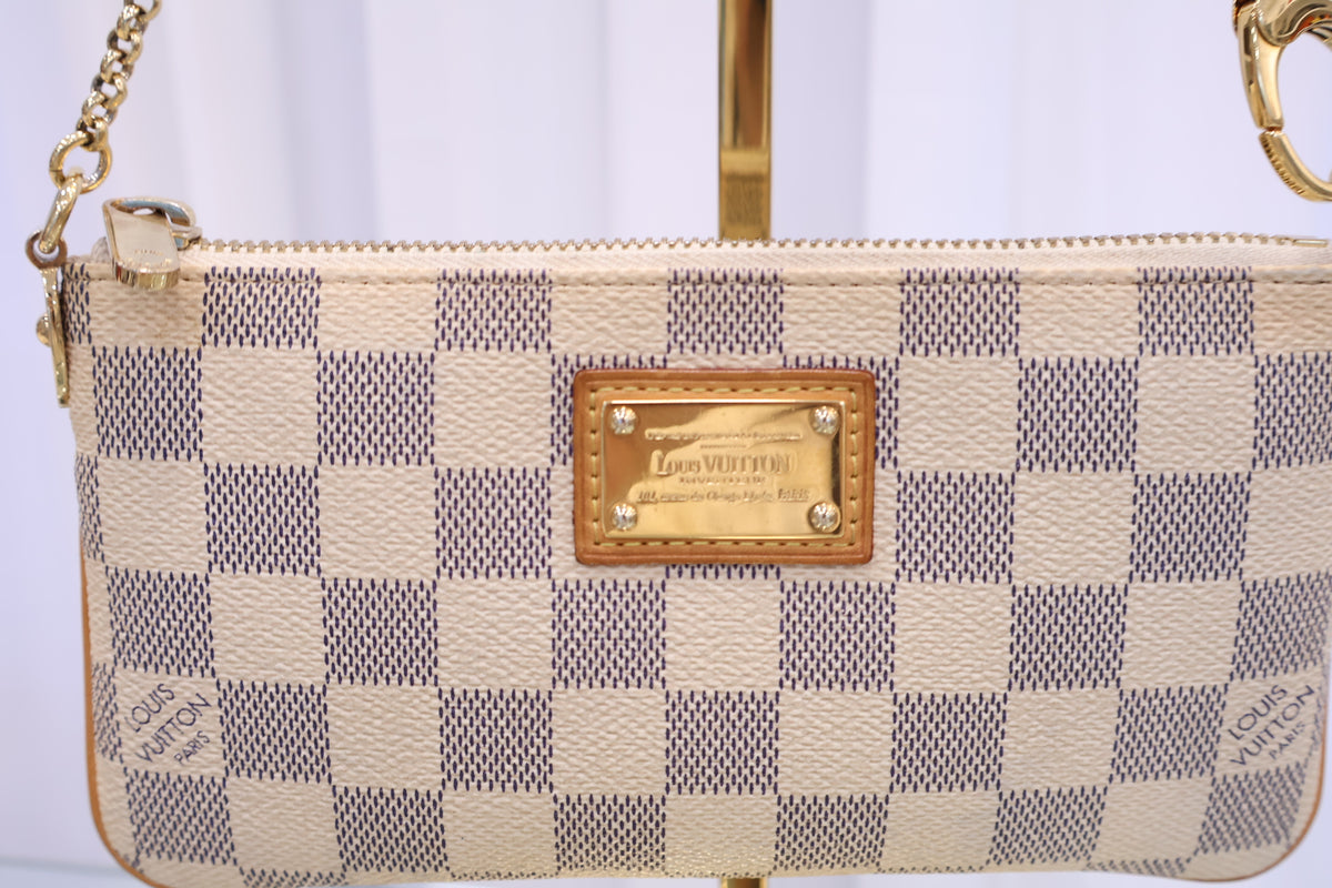 Pochette Azur Mila MM Pouch Clutch n60027