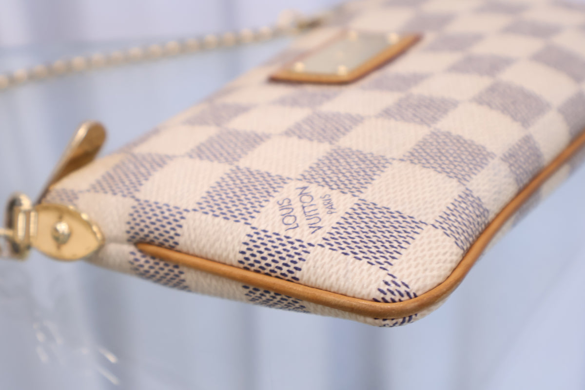 Pochette Azur Mila MM Pouch Clutch n60027