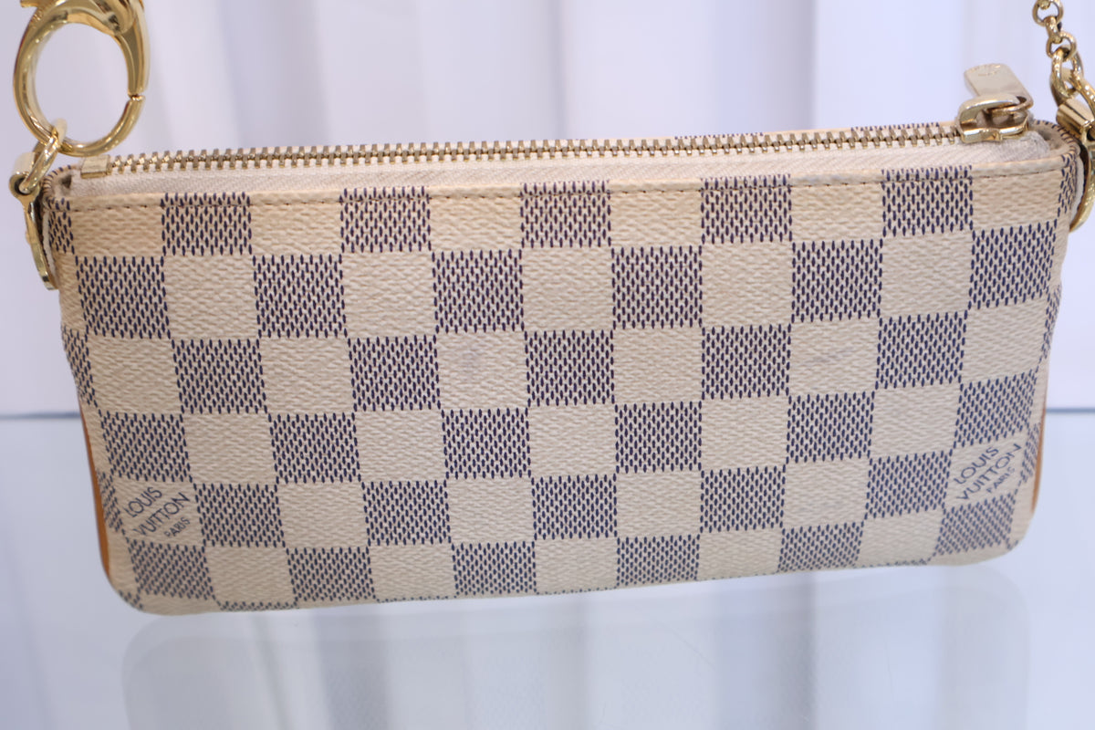 Pochette Azur Mila MM Pouch Clutch n60027