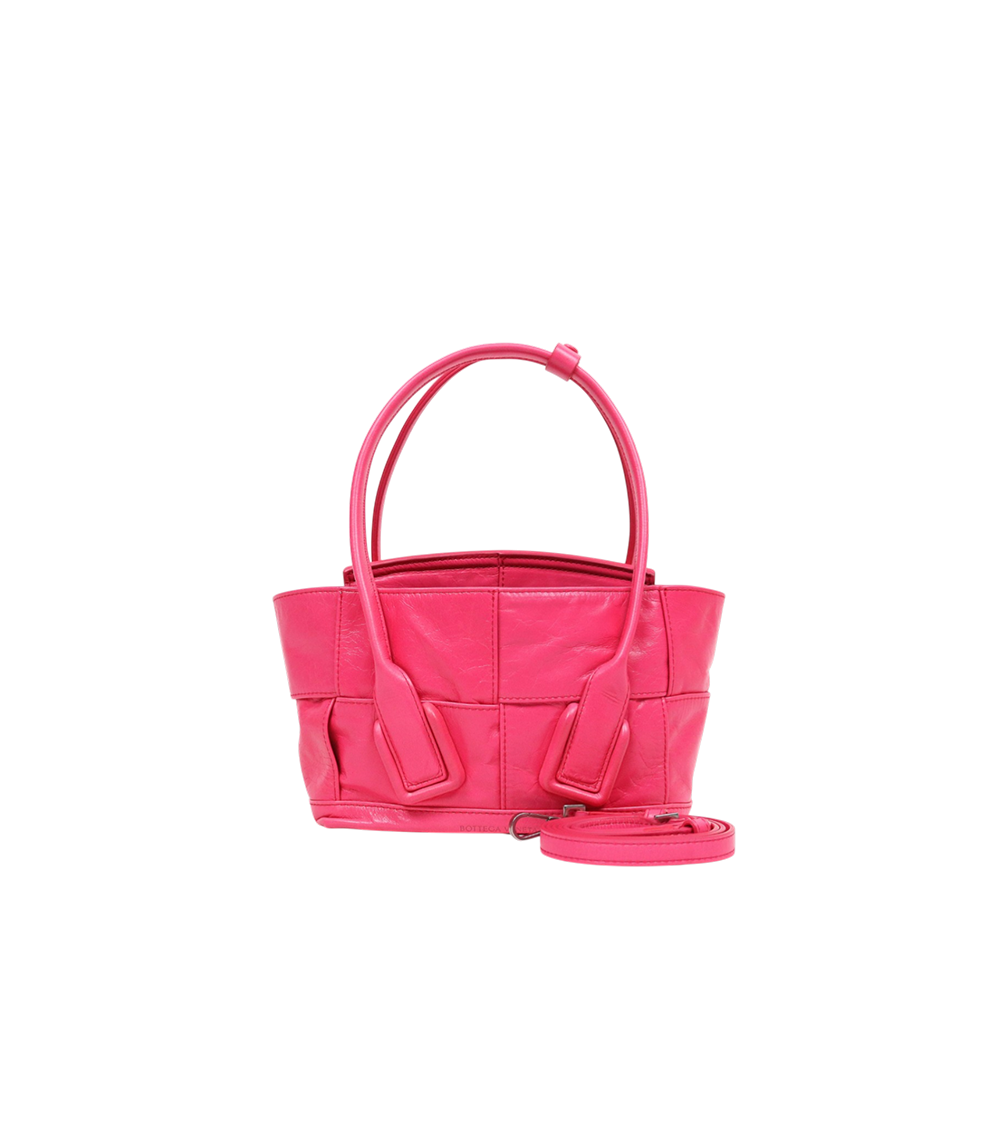 Bottega Veneta Mini Pink Arcot Tote
