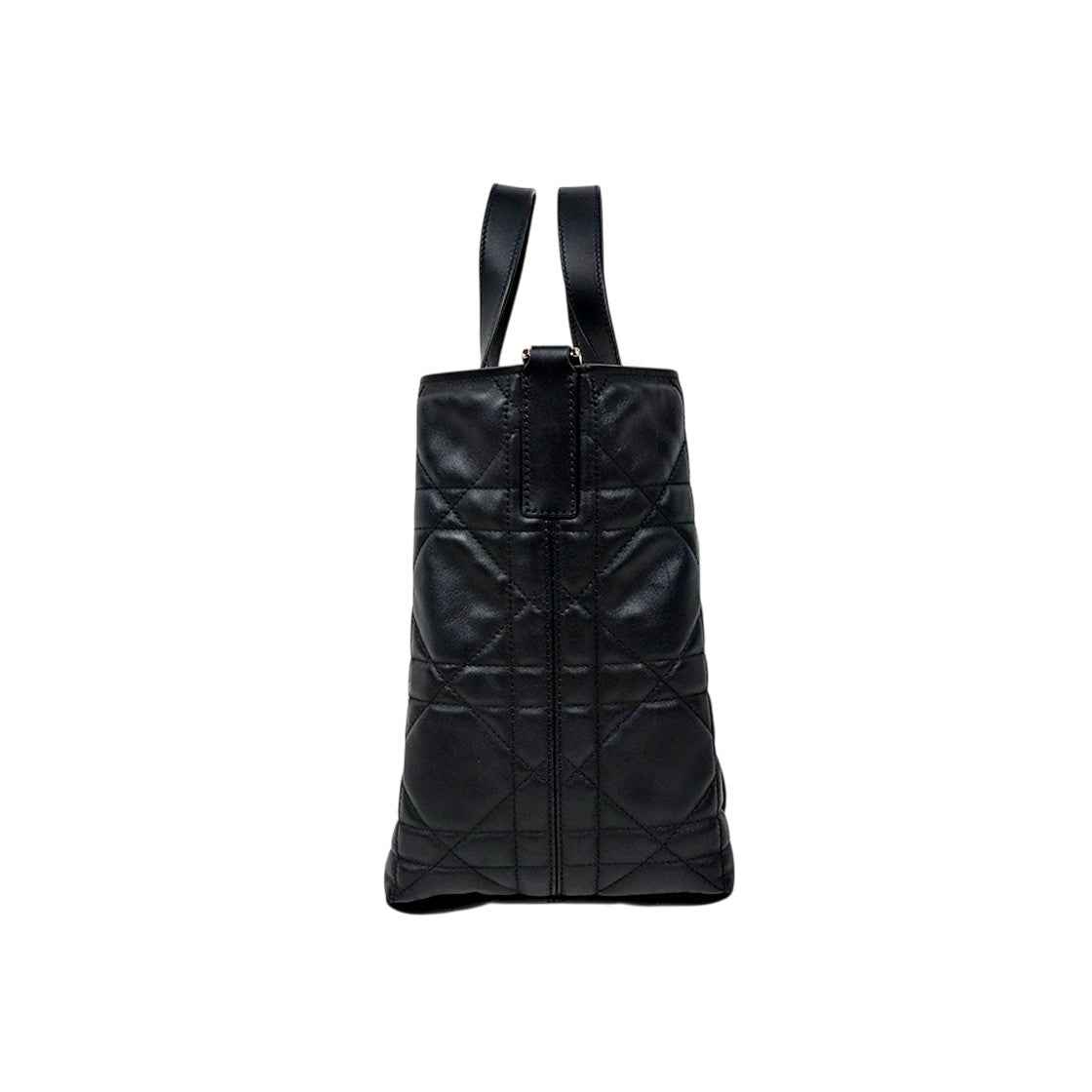 Dior Medium Black Tujuh Vertical Tote Bag