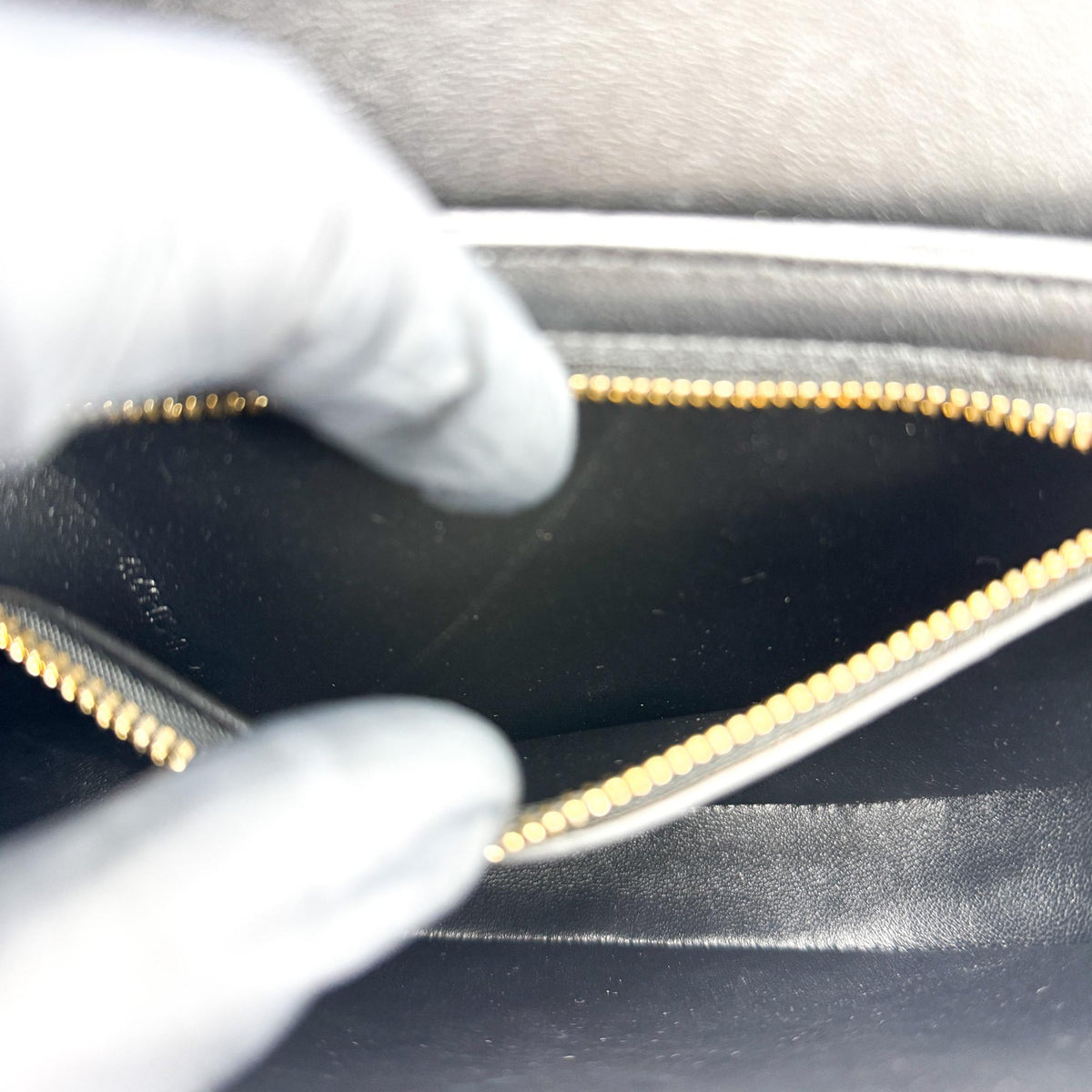Celine Tin Triomphe Bag Shiny Calfskin Black