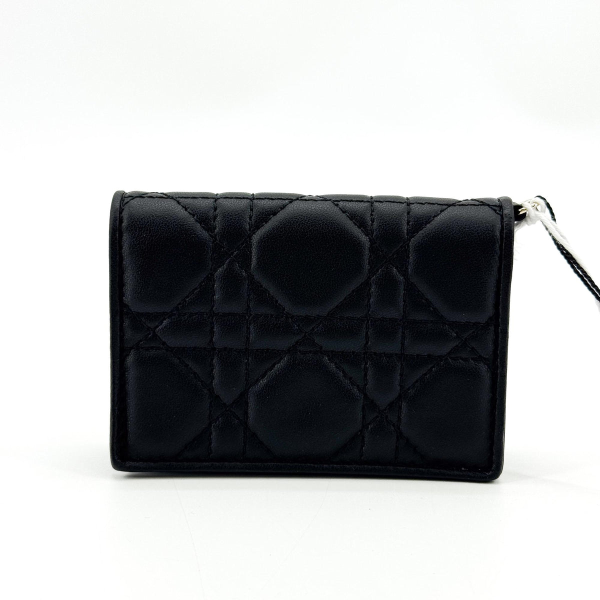Dior Lady Dior Lotus Wallet Black Lambskin