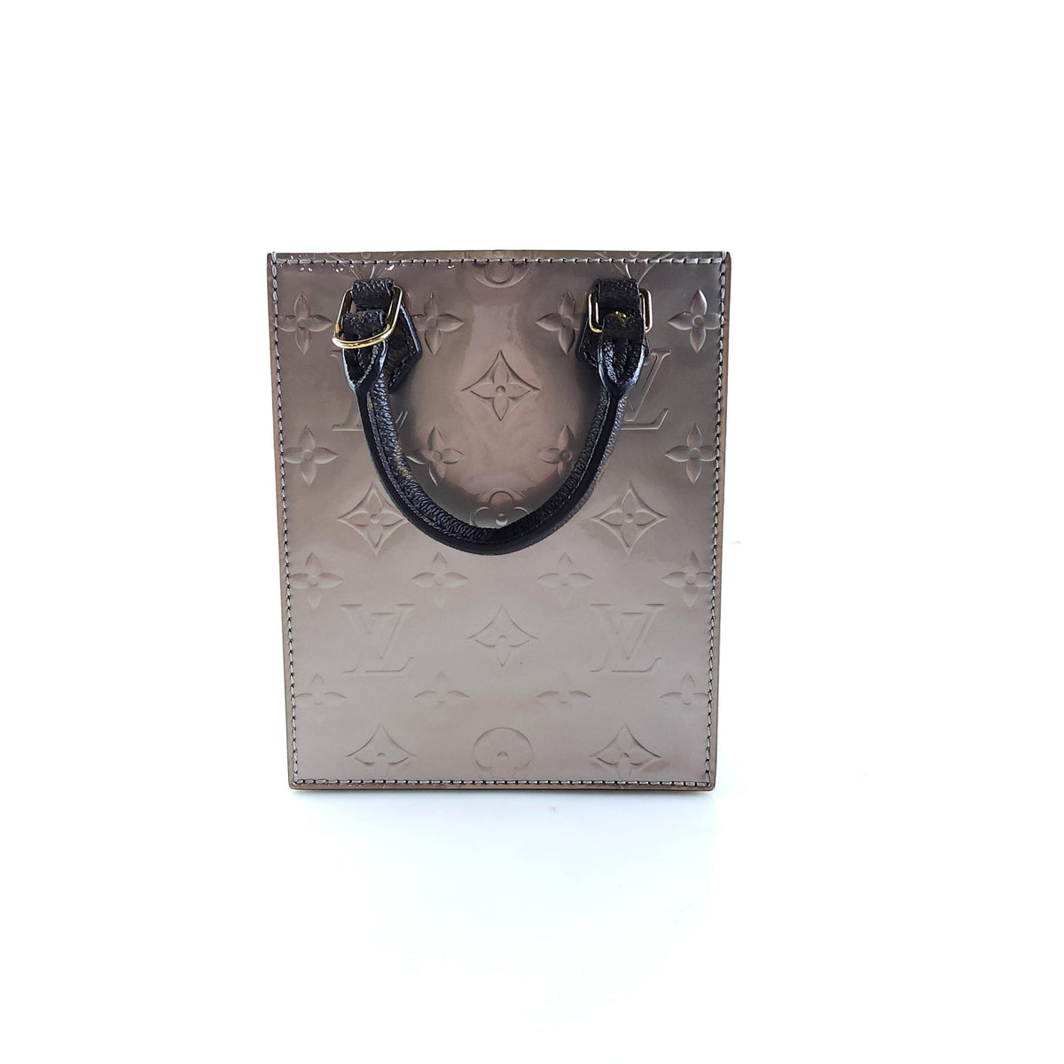 Vernis Monogram Petit Sac Plat Tote Bag Crossbody Bag M90564