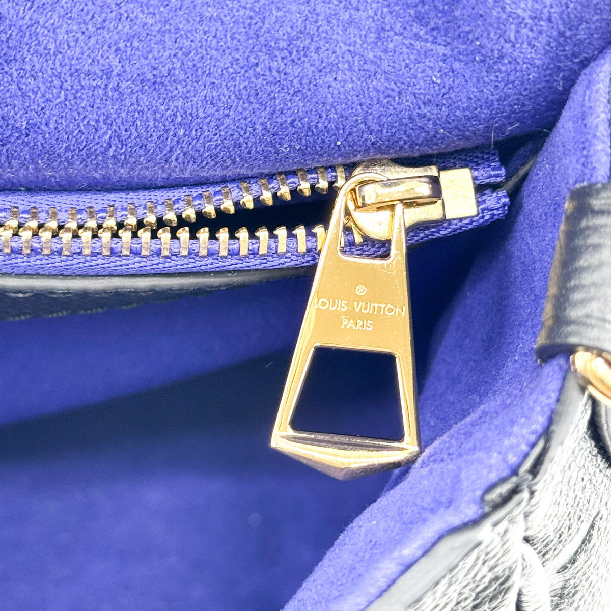 Louis Vuitton Monogram Empreinte Saumur BB Black