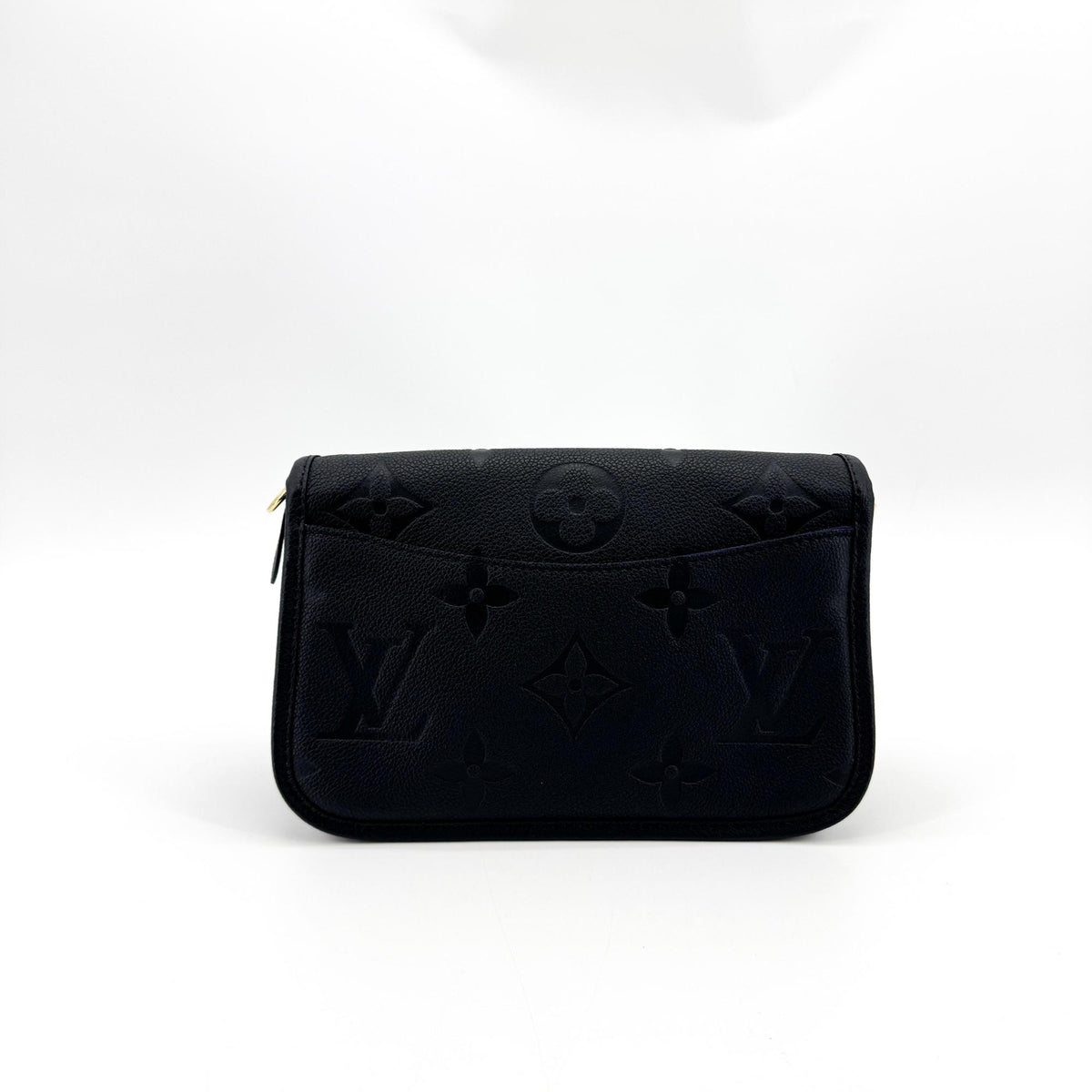 Louis Vuitton Monogram Empreinte Saumur BB Black