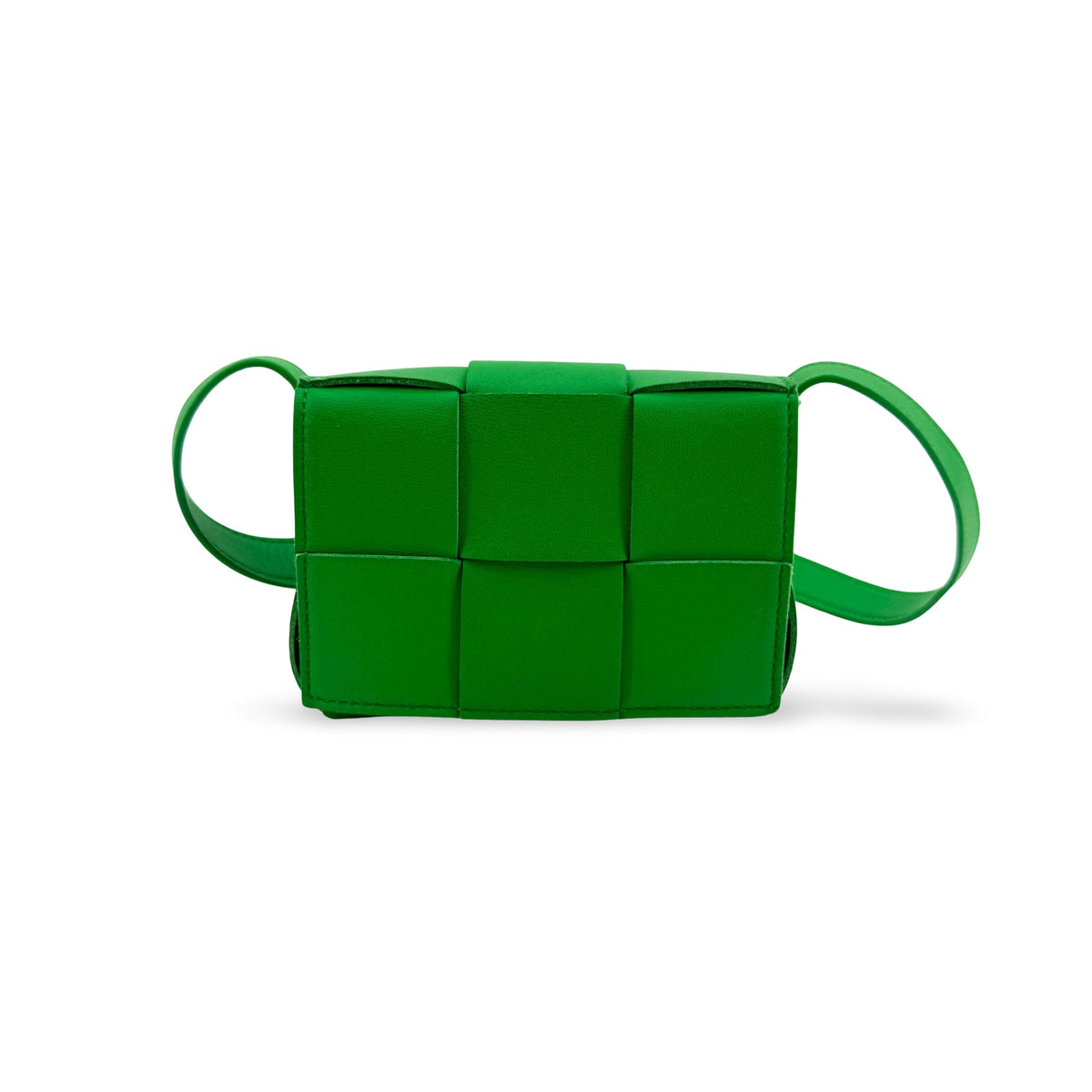 Bottega Veneta Candy Cassette Bag Parakeet Green