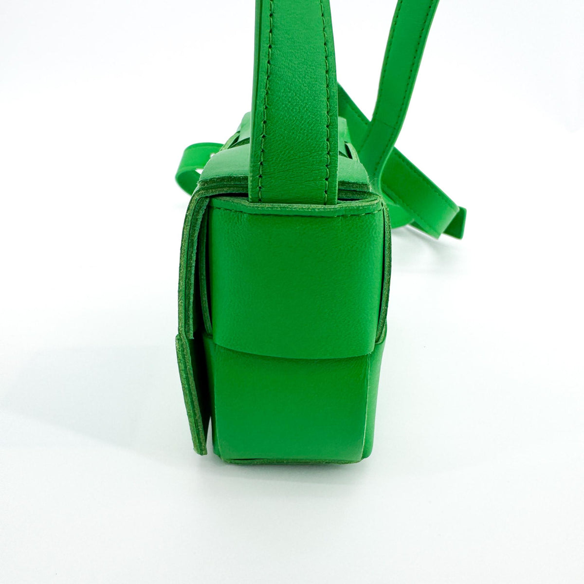 Bottega Veneta Candy Cassette Bag Parakeet Green