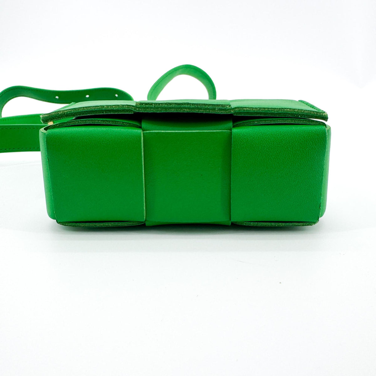 Bottega Veneta Candy Cassette Bag Parakeet Green