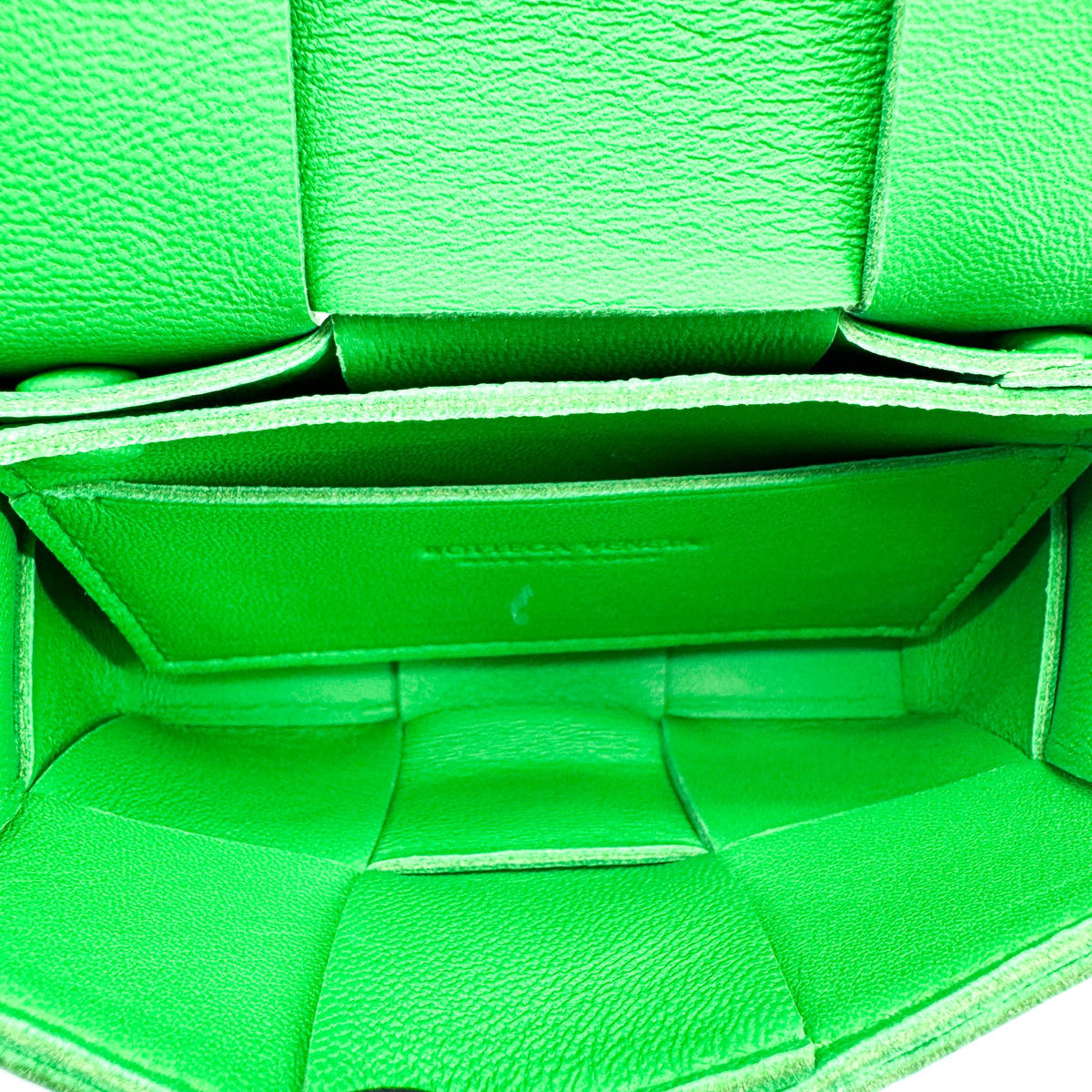 Bottega Veneta Candy Cassette Bag Parakeet Green