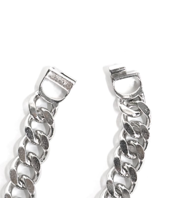 Dior Bold Chain CD Silver Bracelet