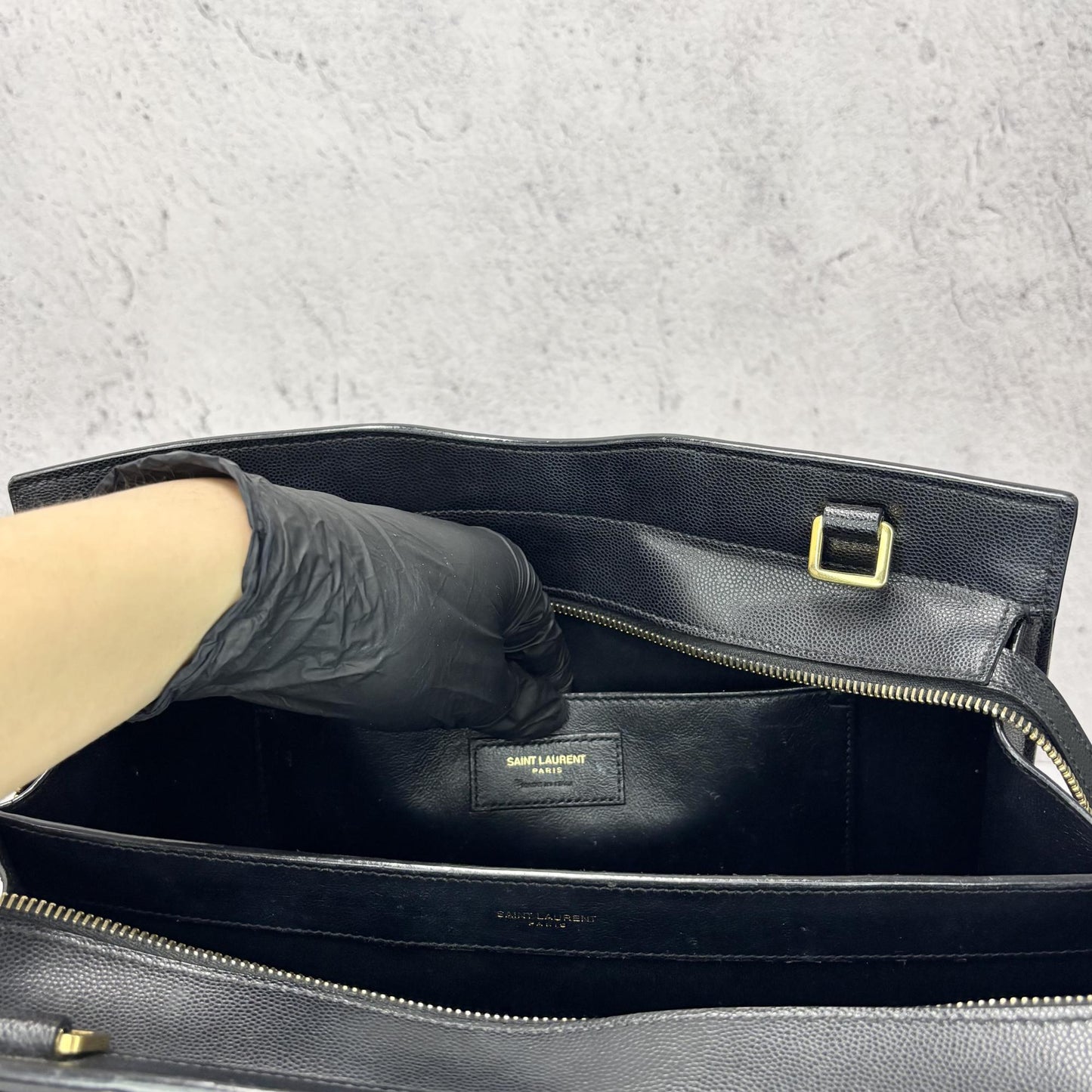 Saint Laurent Uptown Medium Shoulder Bag Black