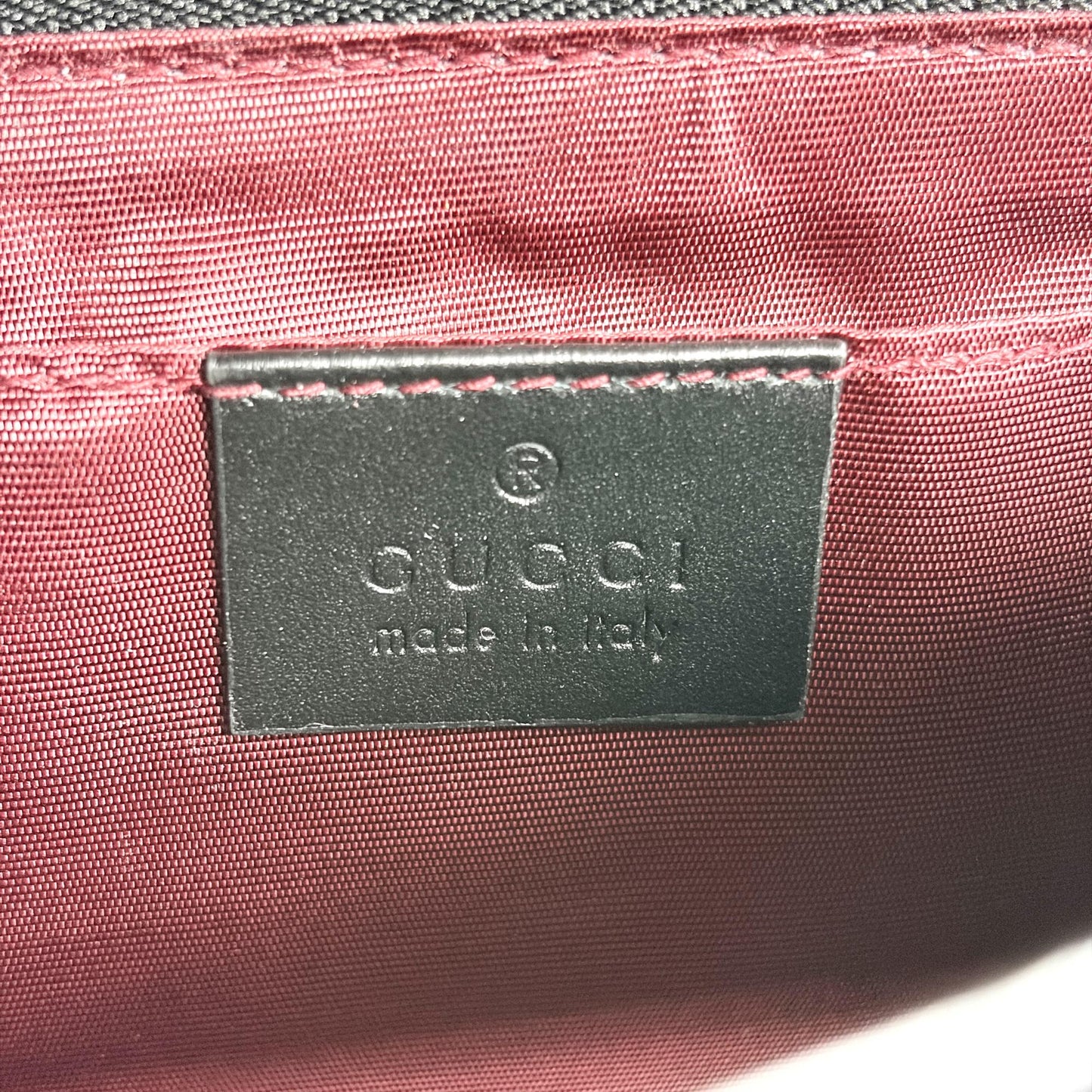 Gucci Zumi Medium Shoulder Bag Black