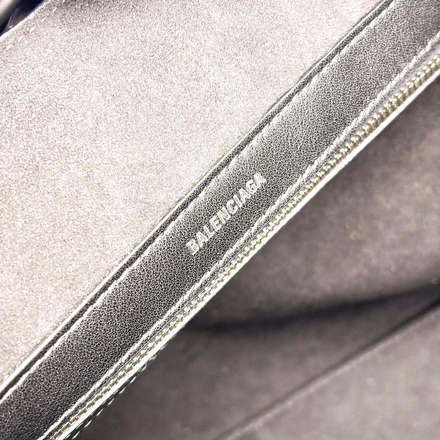 Balenciaga Mary-Kate Leather Medium Tote Bag Black