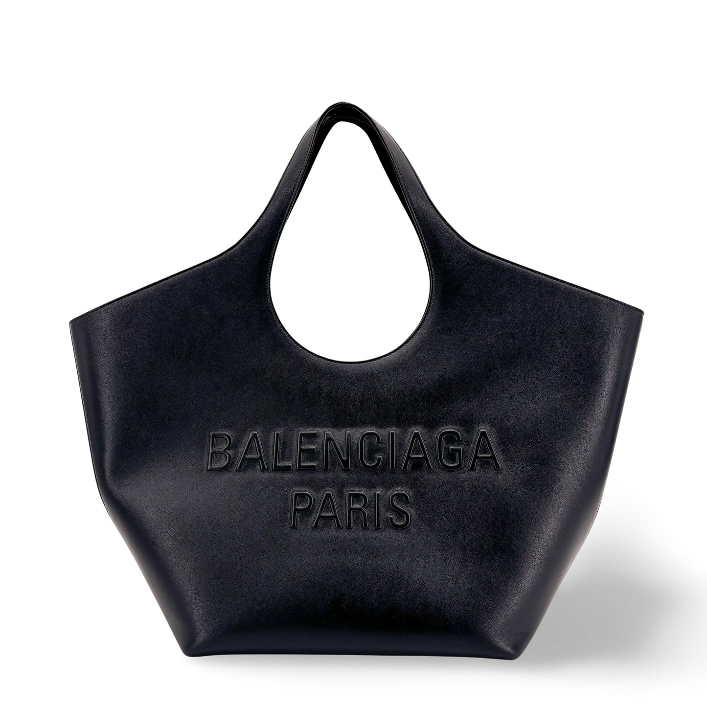 Balenciaga Mary-Kate Leather Medium Tote Bag Black