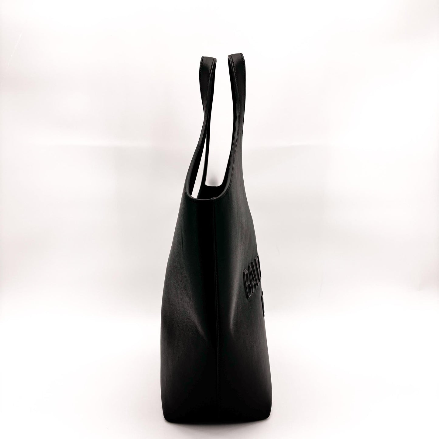 Balenciaga Mary-Kate Leather Medium Tote Bag Black