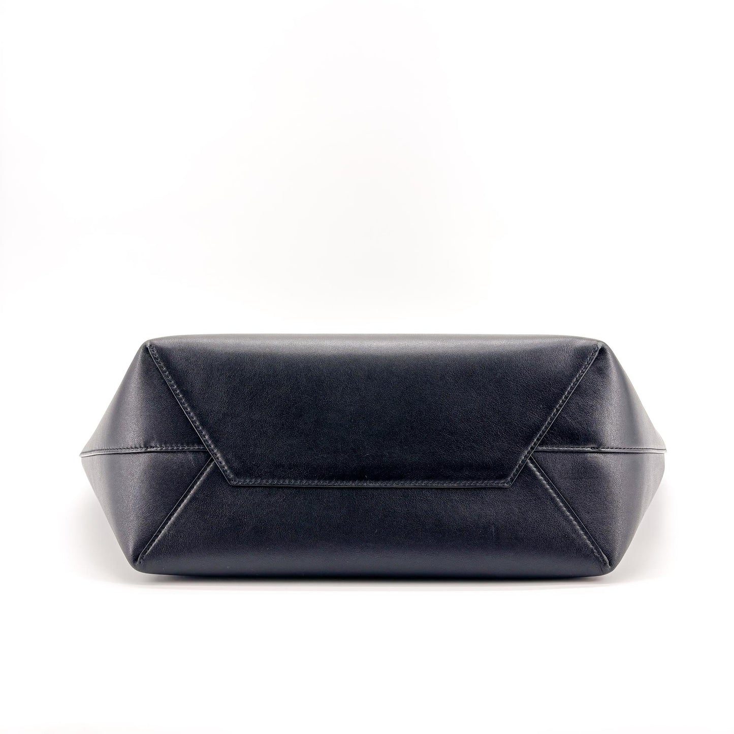 Balenciaga Mary-Kate Leather Medium Tote Bag Black