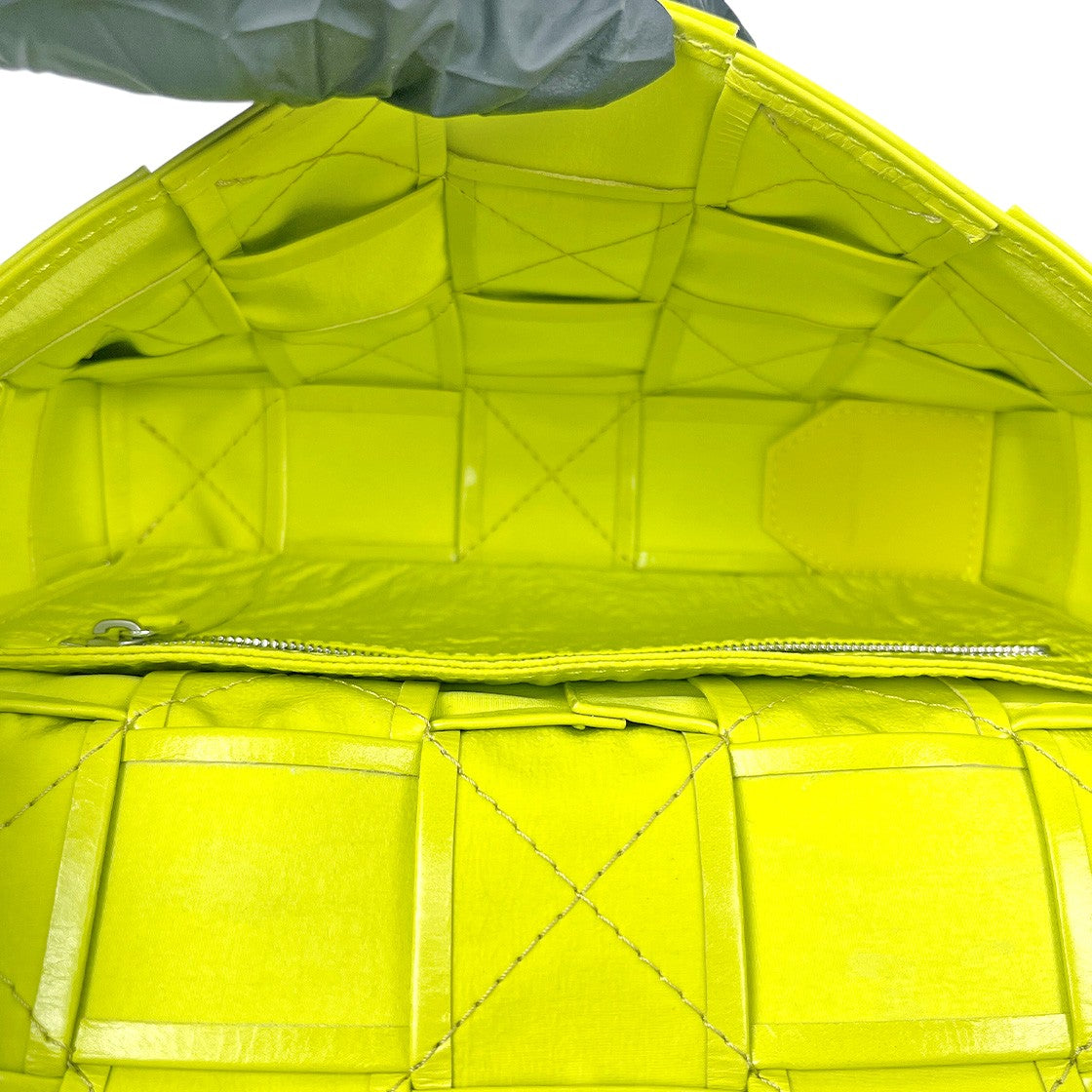 Bottega Veneta Lime Cassette Bag