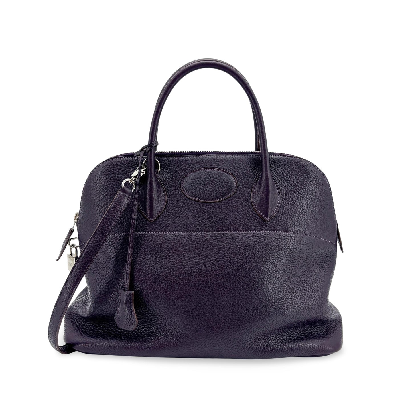 Hermès Bolide 31 Clemence Raisin Attributs Argentés