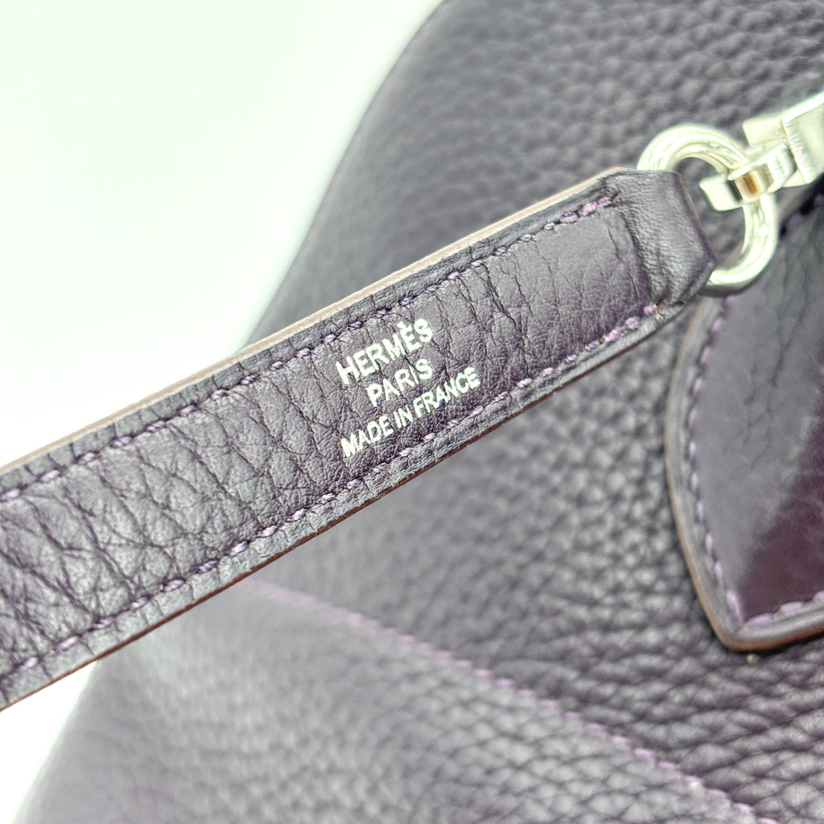 Hermès Bolide 31 Clemence Raisin Attributs Argentés