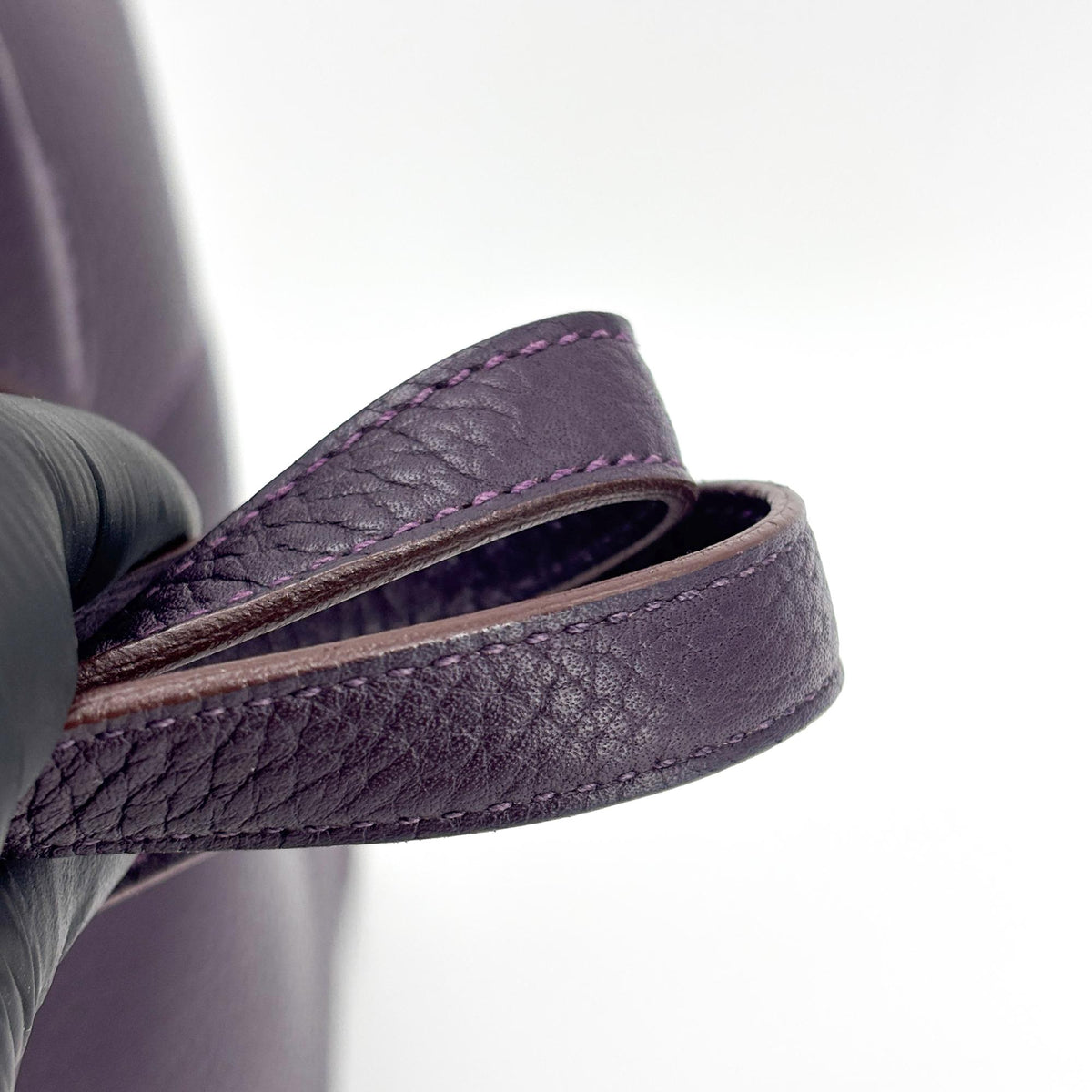 Hermès Bolide 31 Clemence Raisin Attributs Argentés