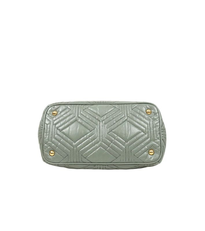 Miu Miu Mint Quilted 2-Way Bag
