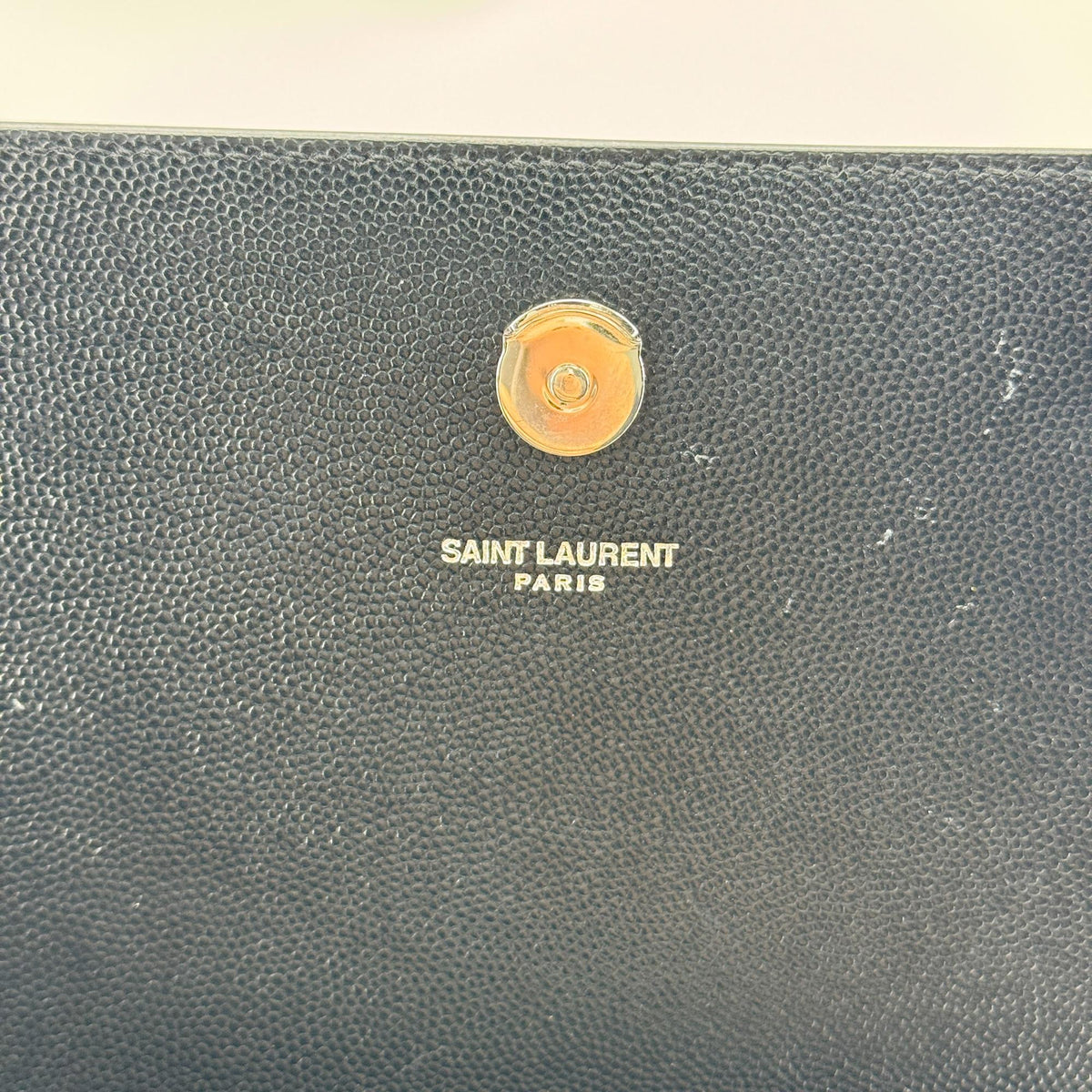 Saint Laurent Medium Sunset Crossbody Bag Black with Silver Hardware