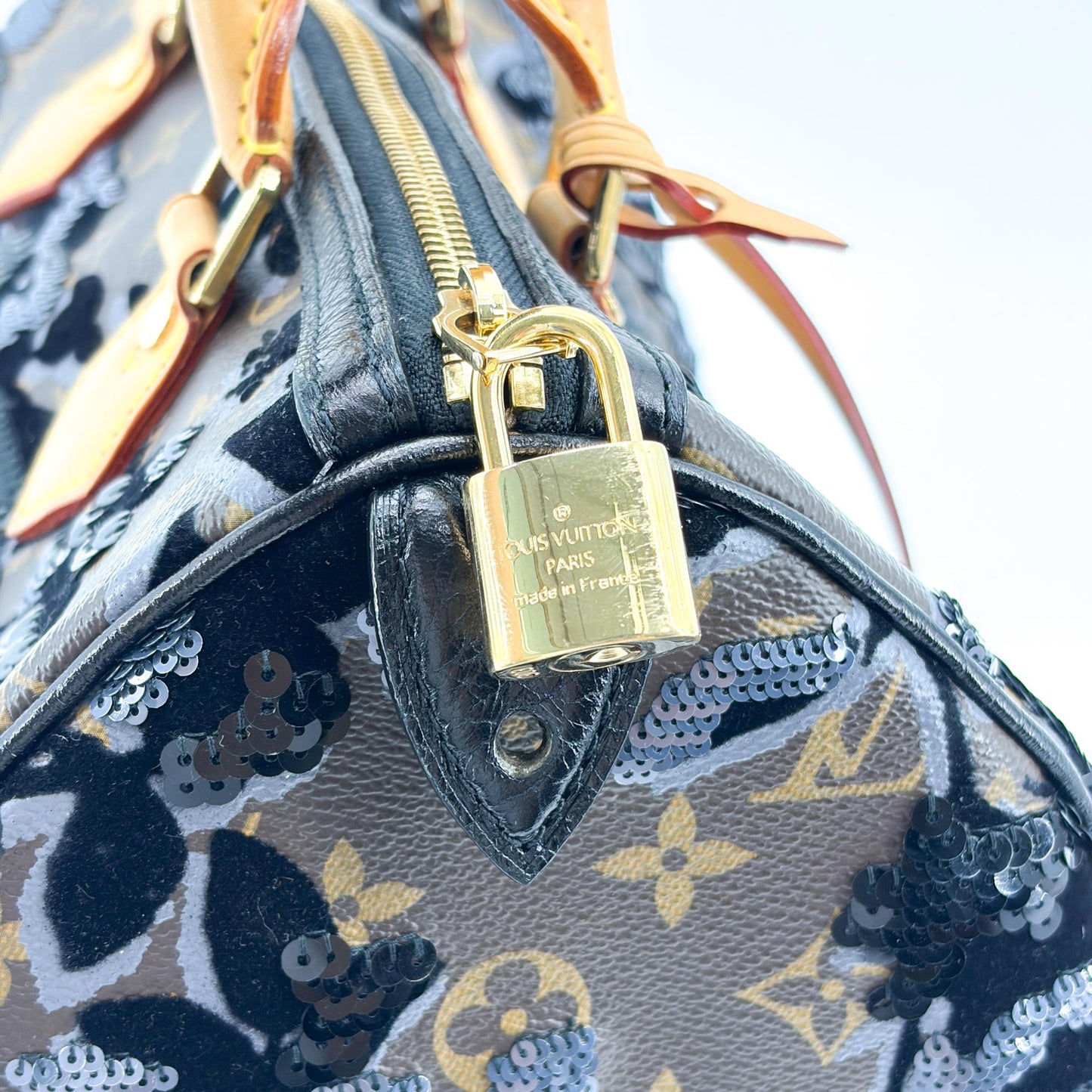 Louis Vuitton Monogram Fleur de Ges Speedy 30