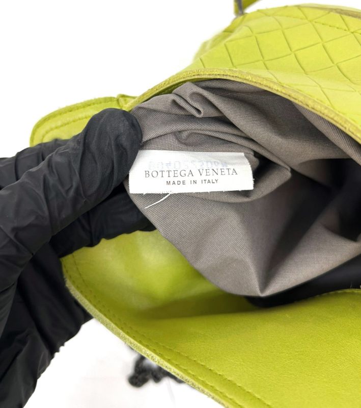 Bottega Veneta Lime Shoulder Bag