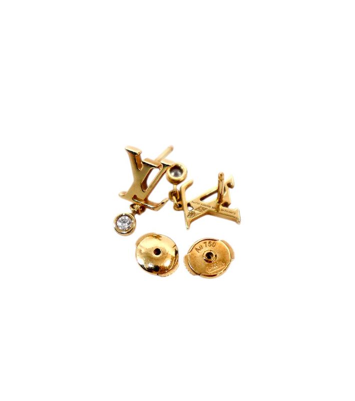 Louis Vuitton 18K Rose Gold Idyl Blossom Earrings