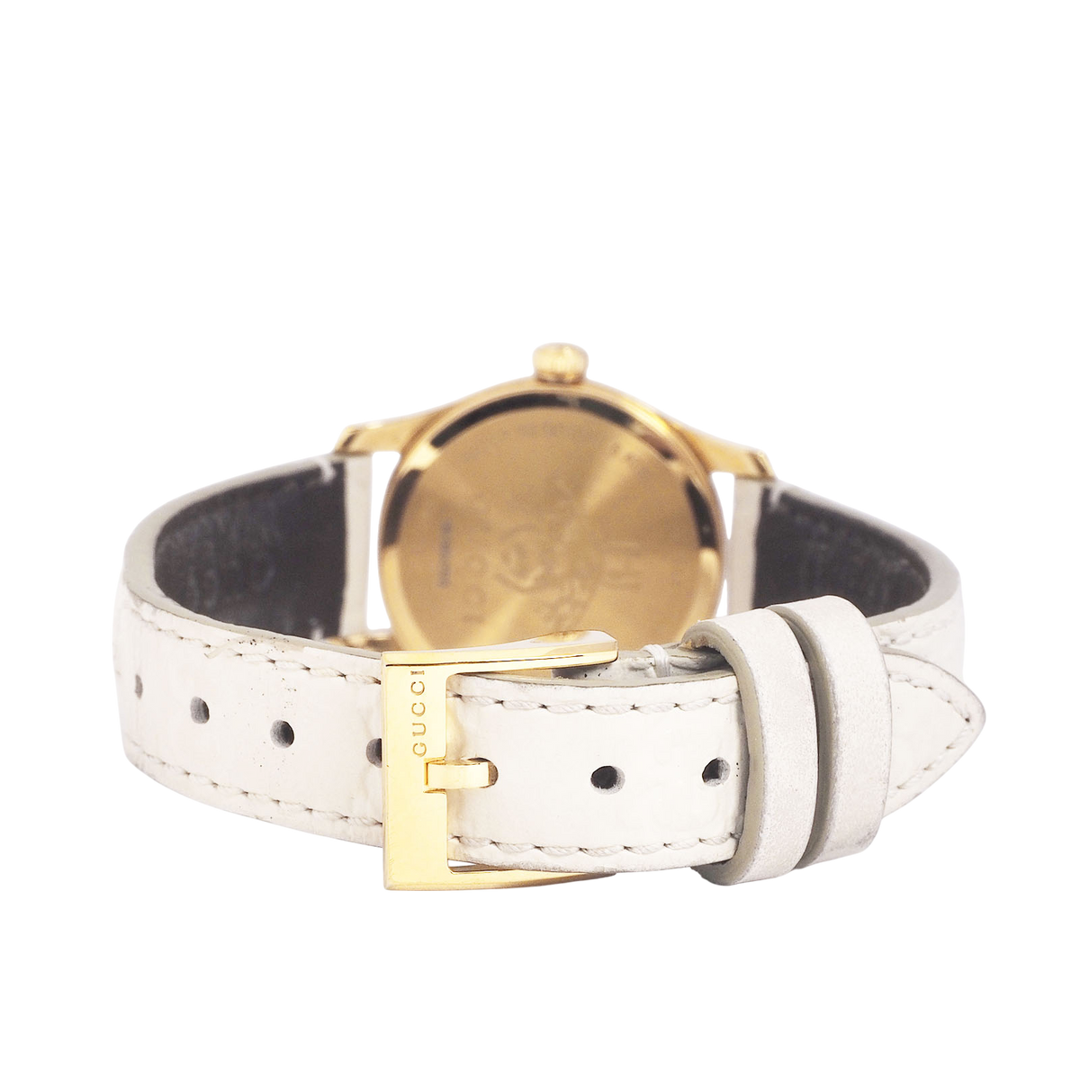Gucci 126.5 Timeless Quartz Leather Band Watch