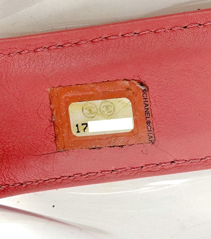 Chanel Boy PVC Chain Shoulder Bag