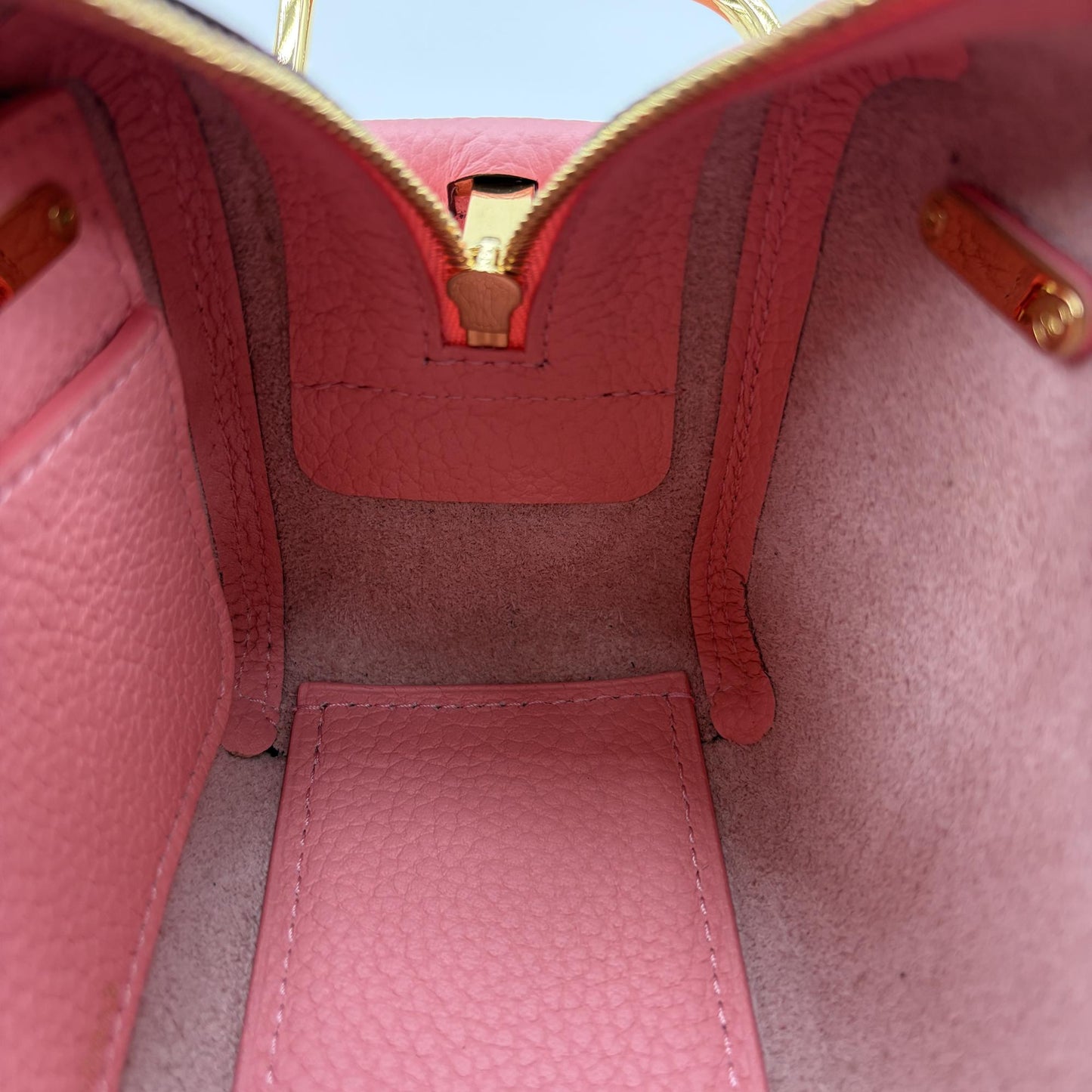 Delvaux Cool Box Nano Torrillon Soft Rose Pink