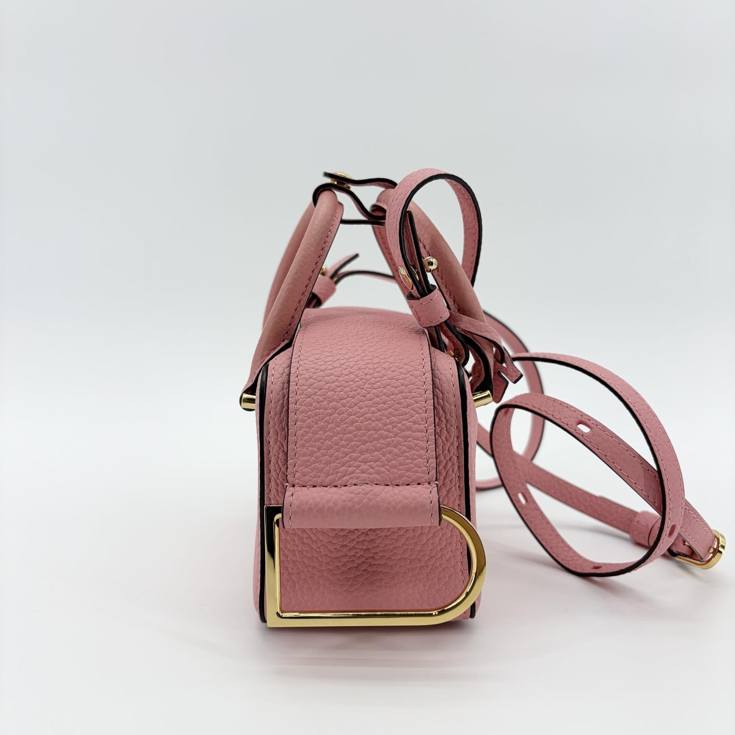 Delvaux Cool Box Nano Torrillon Soft Rose Pink