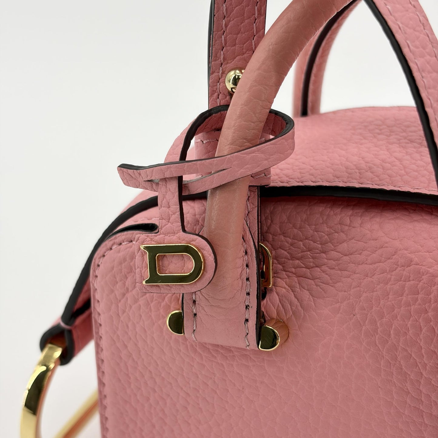 Delvaux Cool Box Nano Torrillon Soft Rose Pink