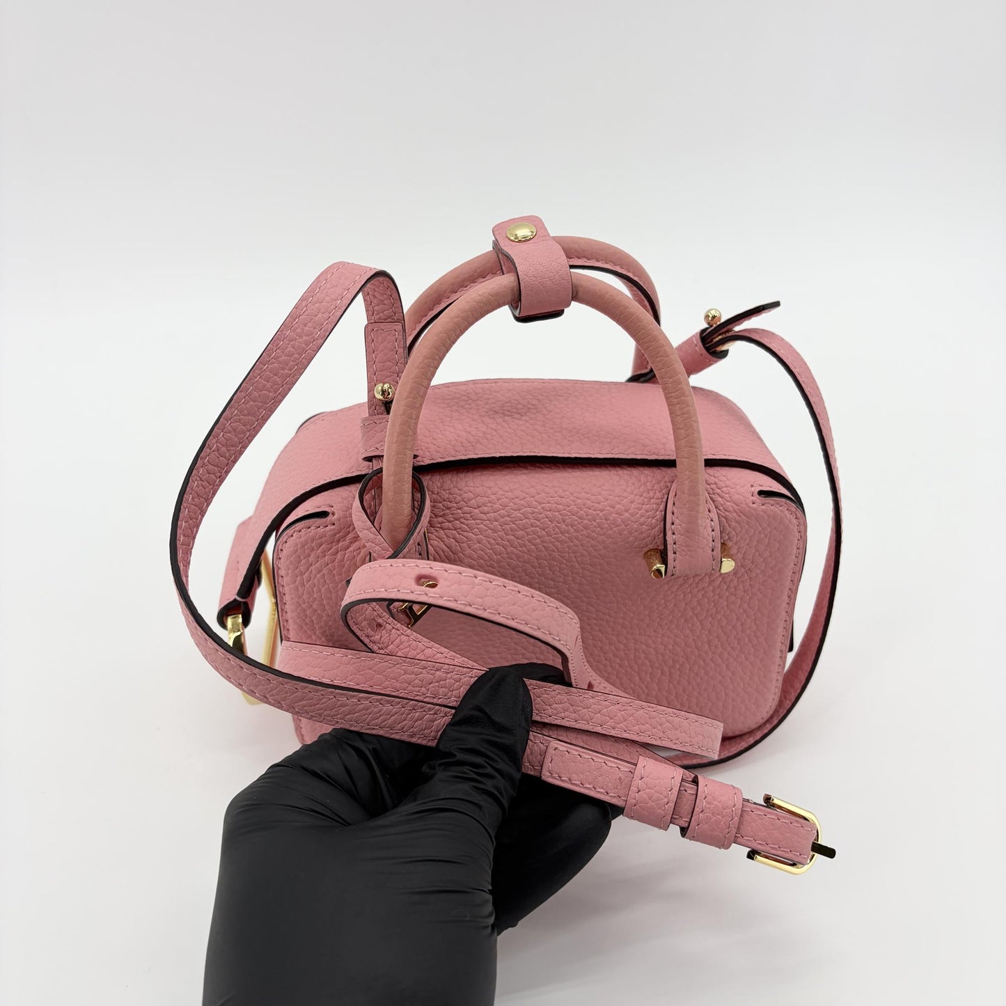 Delvaux Cool Box Nano Torrillon Soft Rose Pink