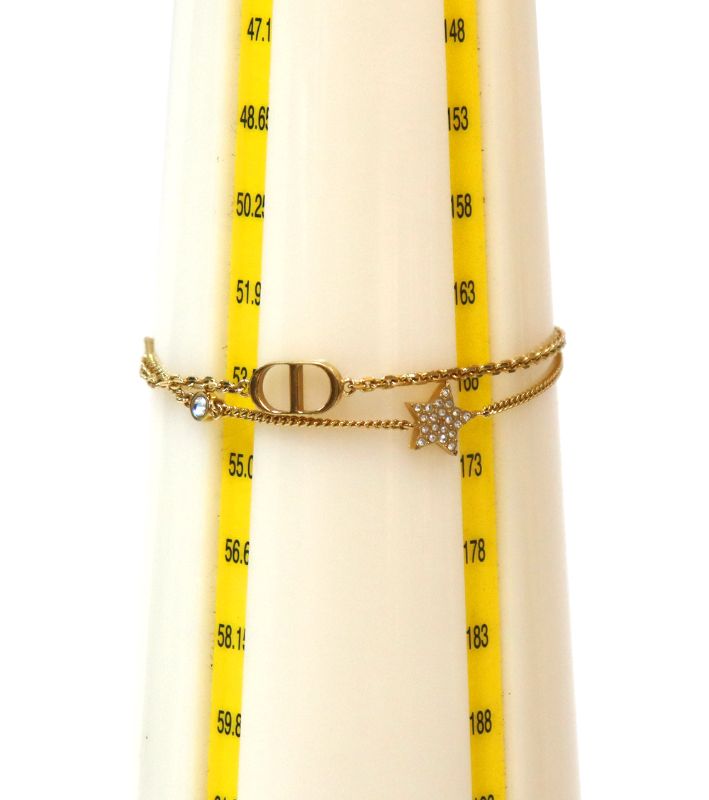 Dior Petit CD Double Gold Bracelet