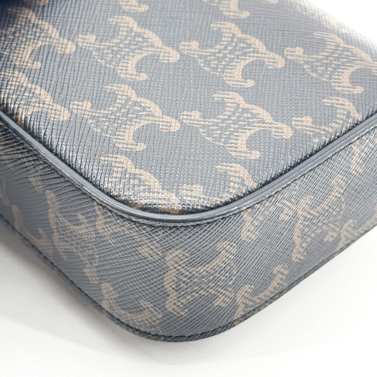 Celine Mini Triomphe Triomphe Canvas Tan