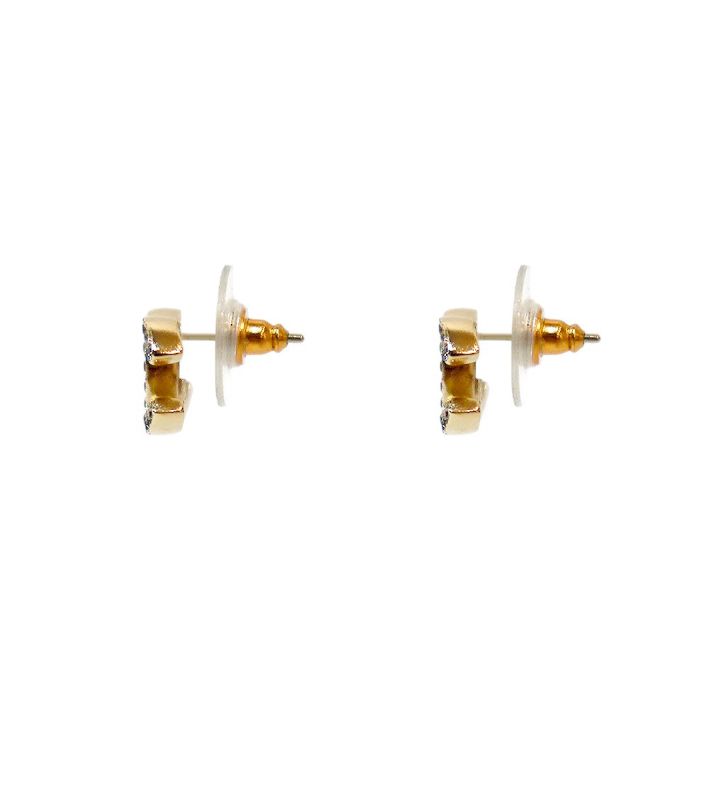 Chanel CC Logo Earrings