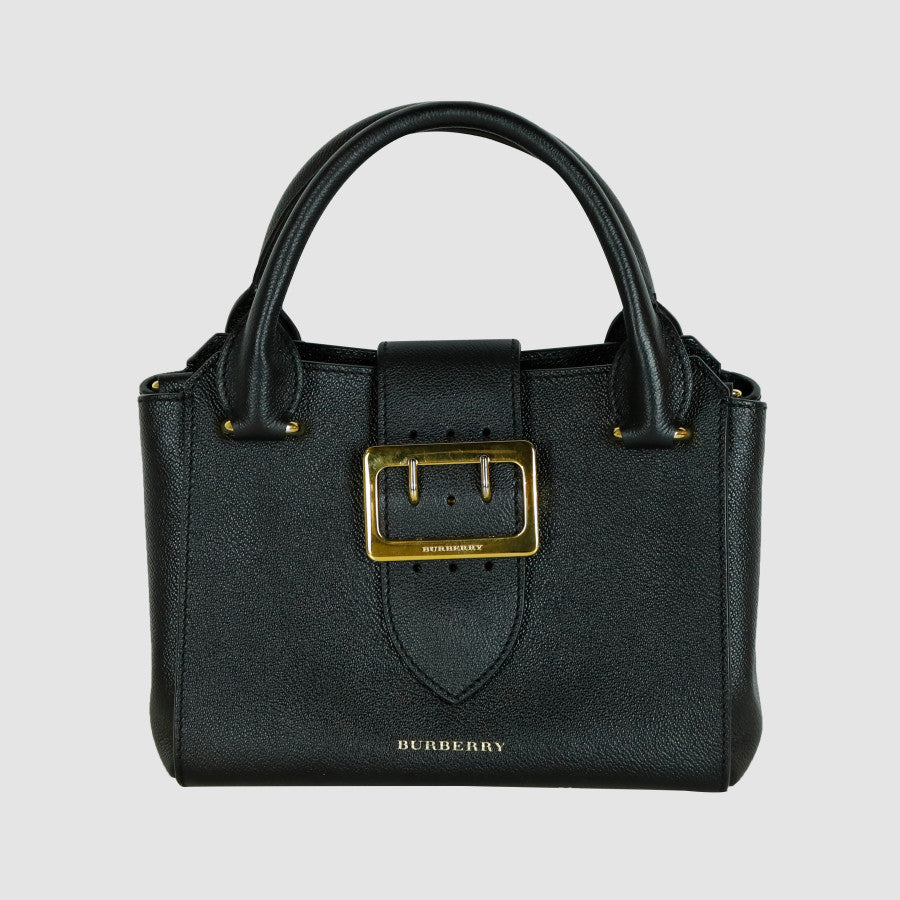 Buckle tote bag shoulder bag
