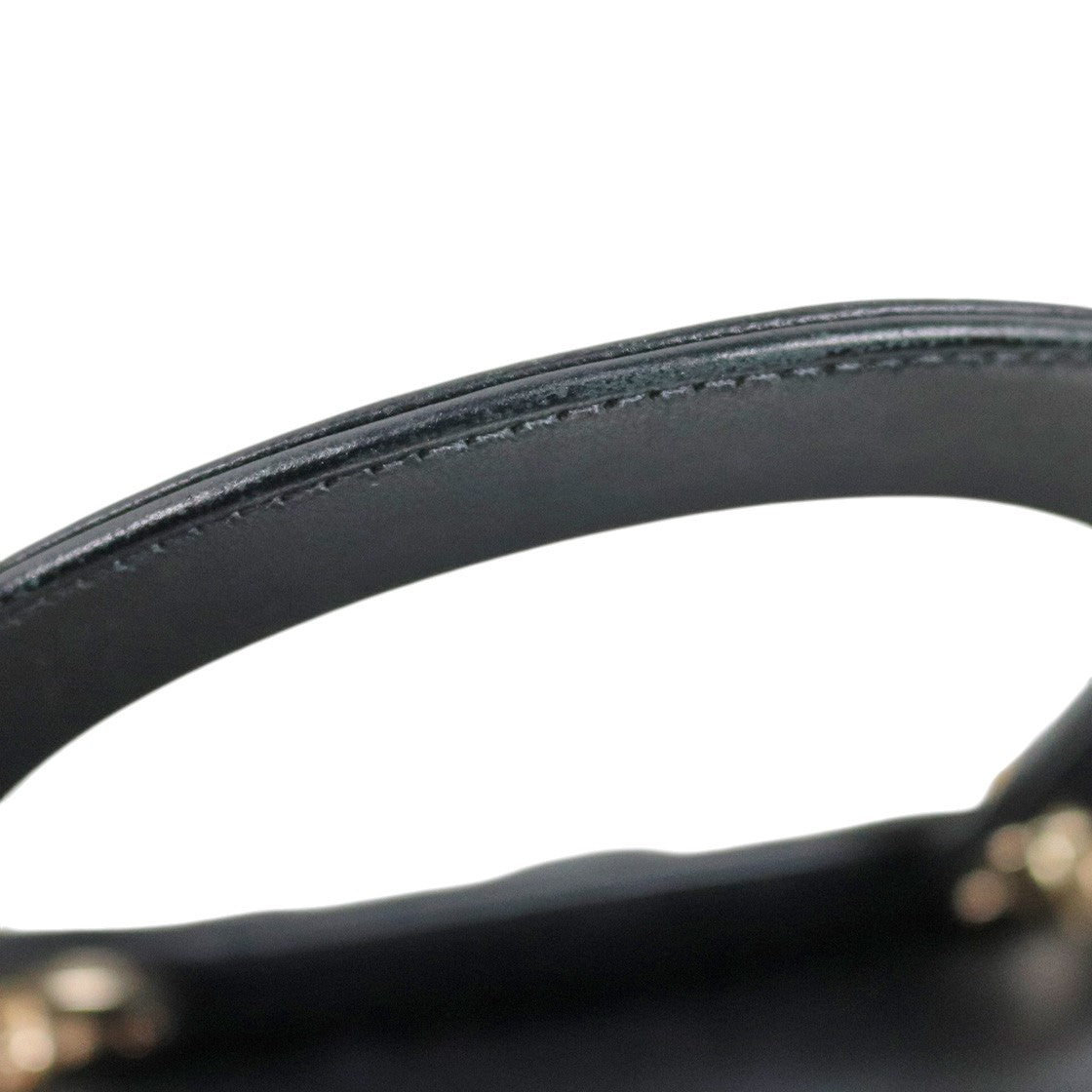 Dior Medium Black Lady Tote Bag