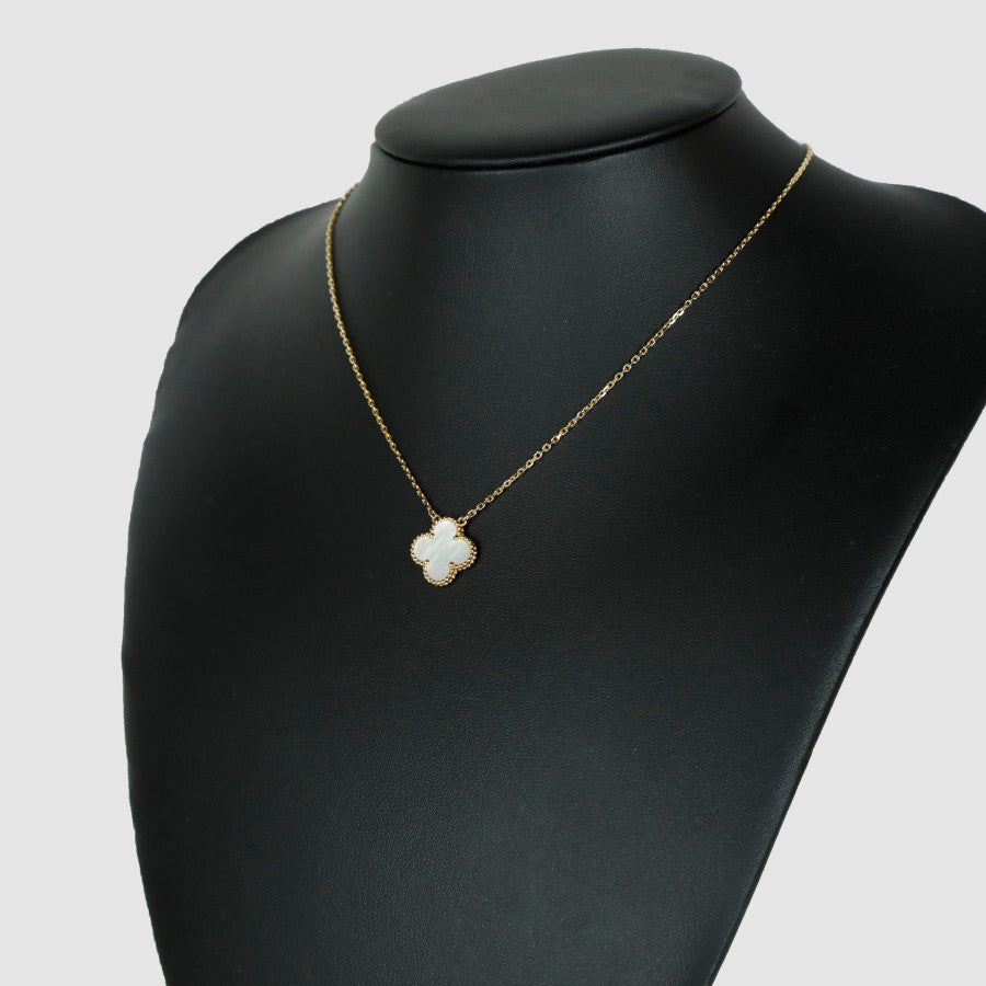 Anne Arpels Vintage Alhambra Mother-of-Pearl Necklace