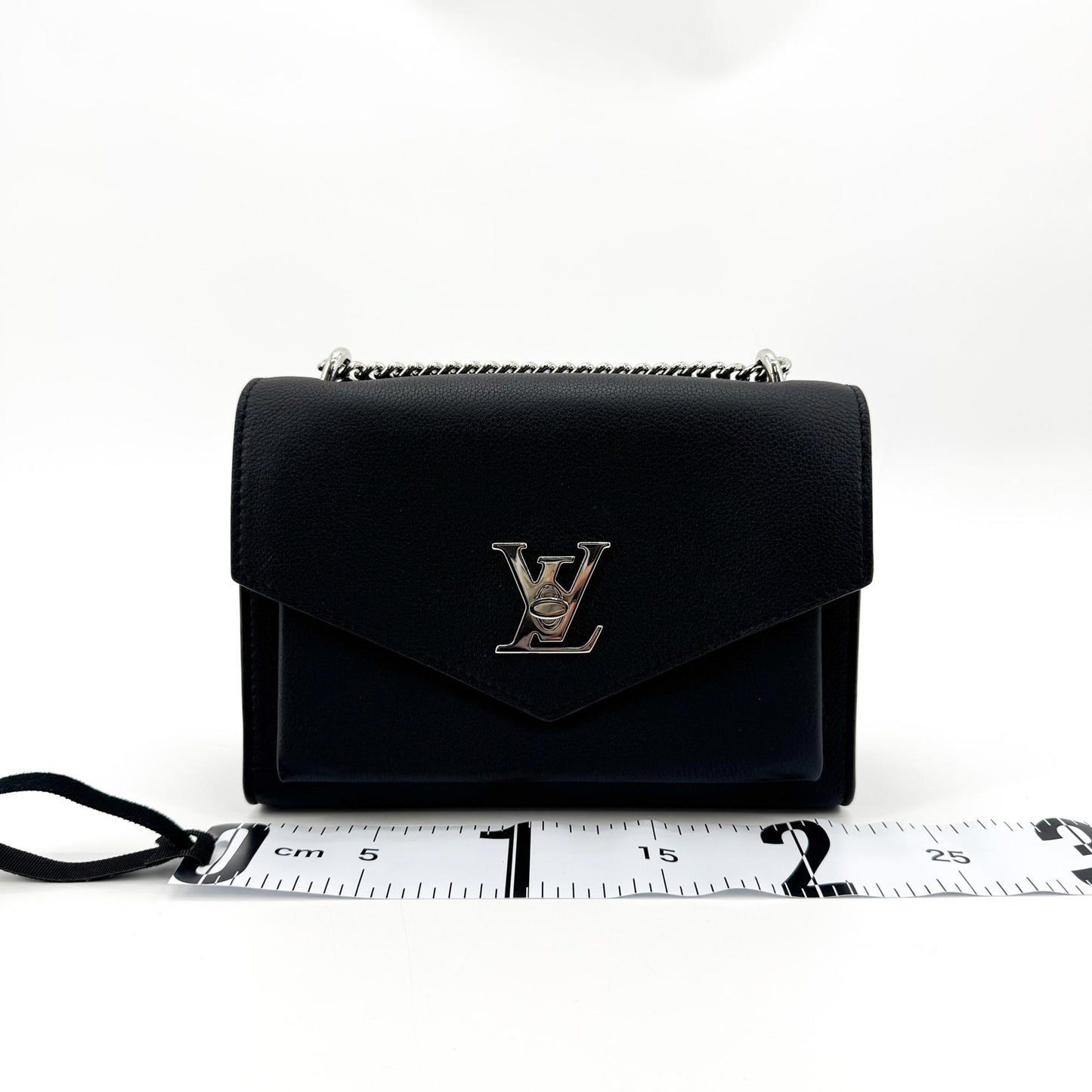 Louis Vuitton MyLockMe BB Black Silver Hardware
