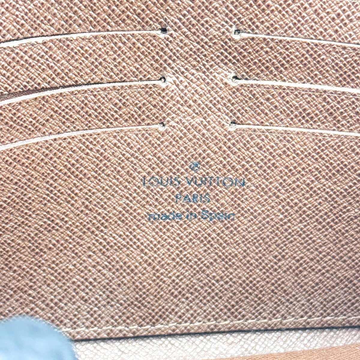 Louis Vuitton Monogram Boetti Wallet Brown