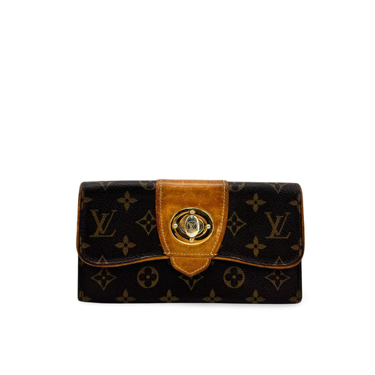 Louis Vuitton Monogram Boetti Wallet Brown