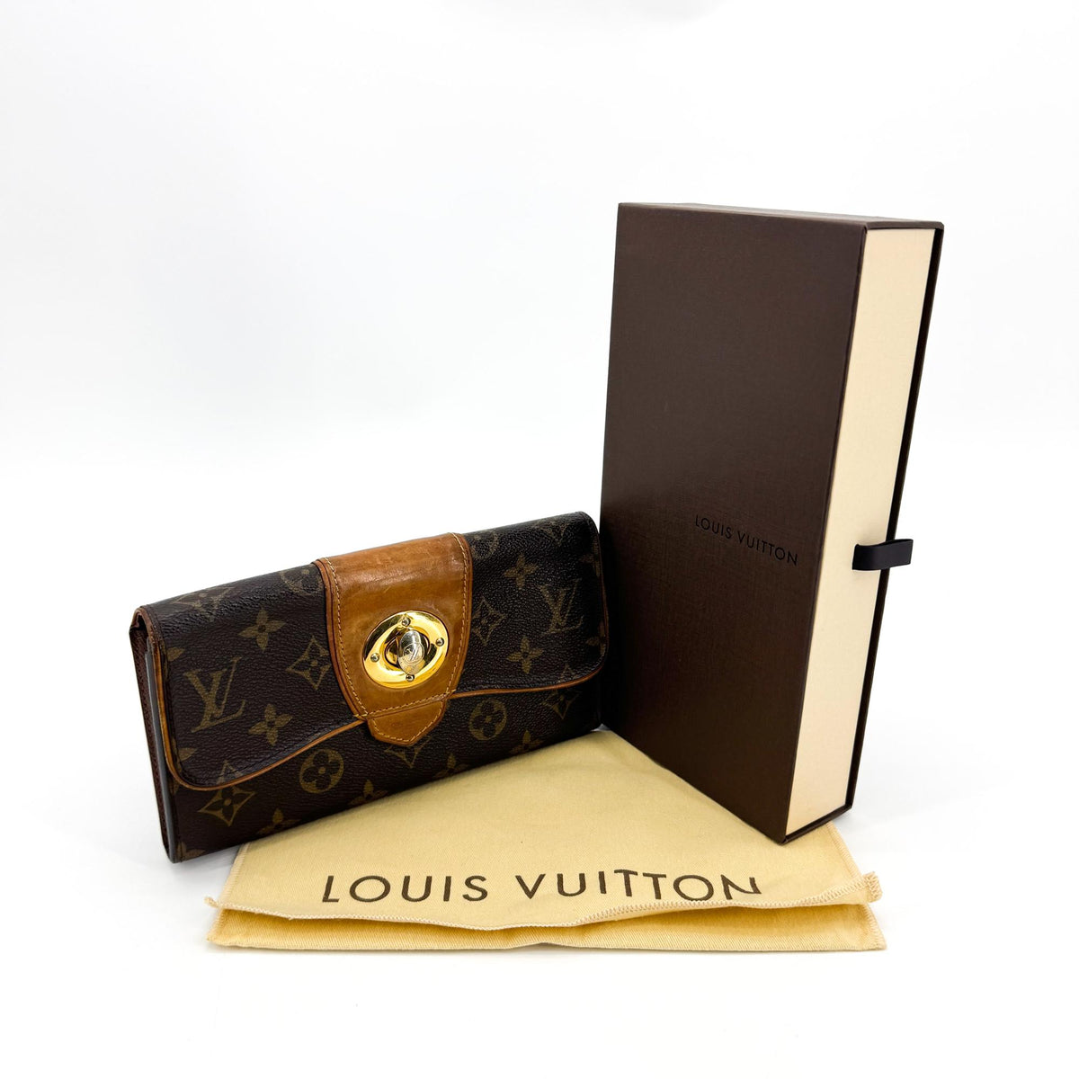 Louis Vuitton Monogram Boetti Wallet Brown