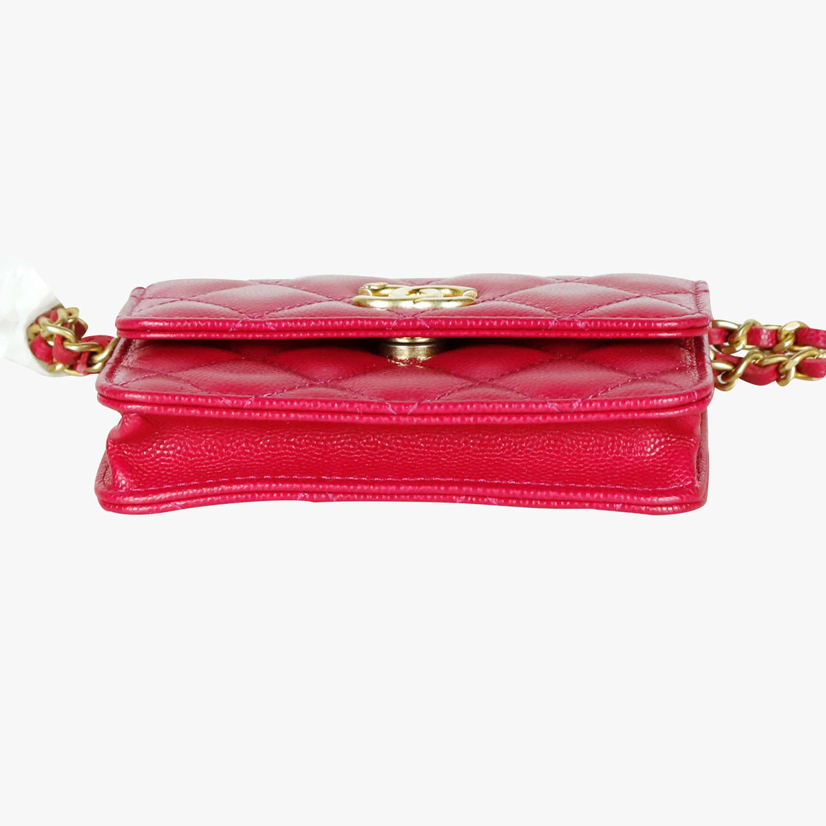 CC Caviar Flap Chain Wallet Crossbody Bag